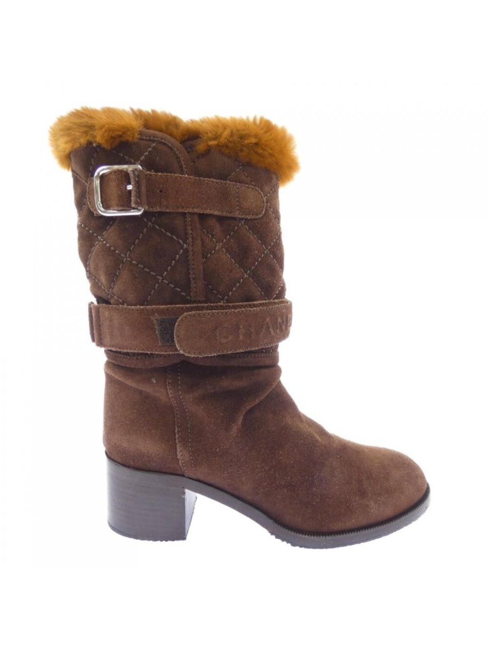 Chanel Boots Brown